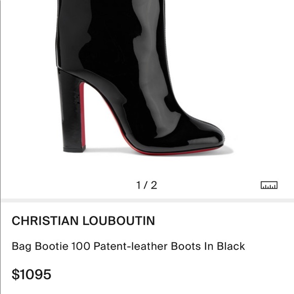 Christian Louboutin Bag Bootie 100 Patent Leather - Picture 13 of 13